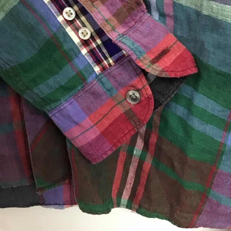 ポールスミス Paul Smith シャツ、ブラウス 長袖 長袖シャツ チェックシャツ カラーシャツ L チェック マルチカラー / マルチカラー /  メンズ USED 古着 中古 10142380