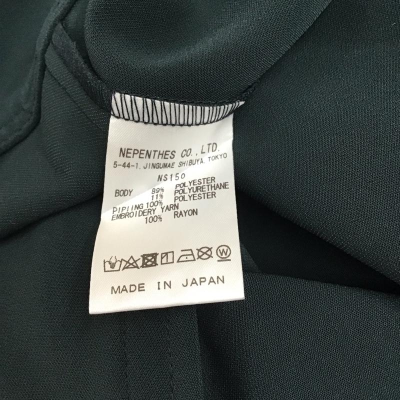 ニードルス Needles ジャケット、上着 ジャケット、ブレザー 長袖ジャケット カラージャケット 長袖シャツ カラーシャツ L ロゴ、文字 黒 / ブラック /  メンズ USED 古着 中古 10119424