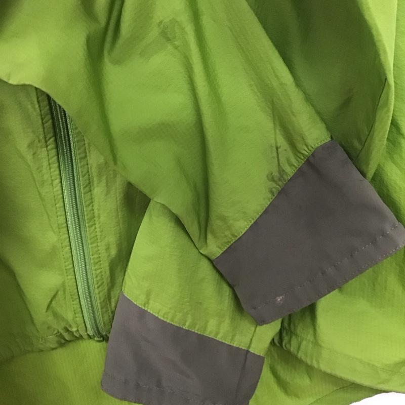 パタゴニア patagonia ジャケット、上着 ジャンパー、ブルゾン M ロゴ、文字 X プリント 緑 / グリーン /  メンズ USED 古着 中古 10143293
