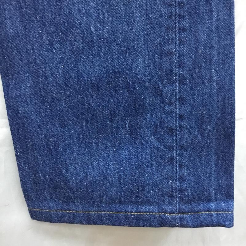 リーバイストラウスアンドコー Levi Strauss & co. パンツ デニム、ジーンズ デニムパンツ ストレートパンツ ワイドパンツ カジュアルパンツ 34インチ 無地 インディゴ / インディゴ /  メンズ USED 古着 中古 10115626