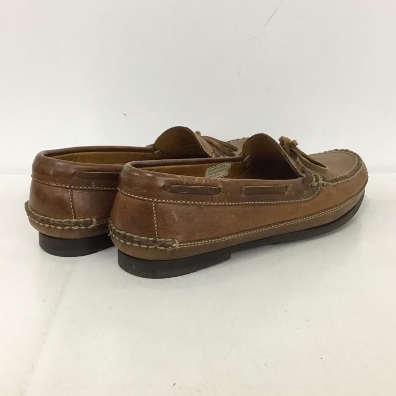 ラルフローレン RALPHLAUREN 革靴 革靴 デッキシューズ 6C 無地 茶 / ブラウン /  レディース USED 古着 中古 10148643