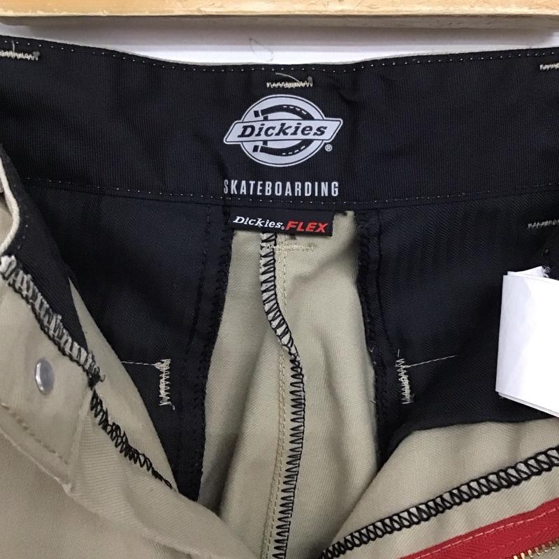 ディッキーズ Dickies パンツ ワークパンツ、ペインターパンツ ワークパンツ ワイドパンツ カジュアルパンツ 30インチ 無地 ベージュ / ベージュ /  メンズ USED 古着 中古 10140954
