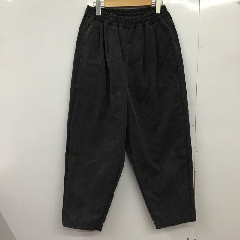 ブラックサイン BLACK SIGN パンツ ワークパンツ、ペインターパンツ ナイロンパンツ ワイドパンツ カジュアルパンツ イージーパンツ M 無地 ダークグレー / ダークグレー /  メンズ USED 古着 中古 10149538