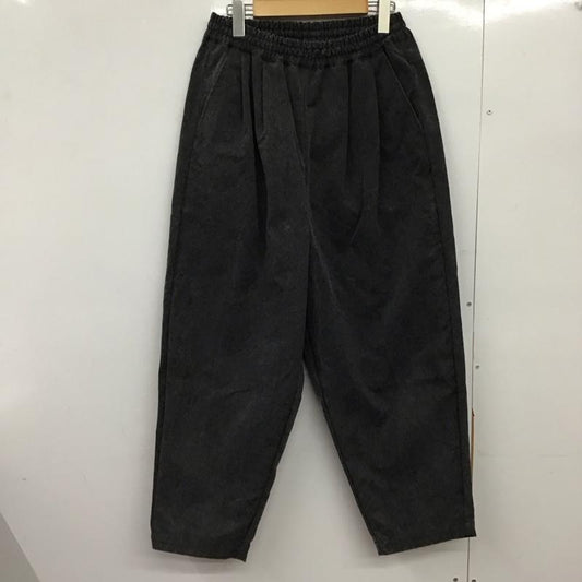 ブラックサイン BLACK SIGN パンツ ワークパンツ、ペインターパンツ ナイロンパンツ ワイドパンツ カジュアルパンツ イージーパンツ M 無地 ダークグレー / ダークグレー /  メンズ USED 古着 中古 10149538