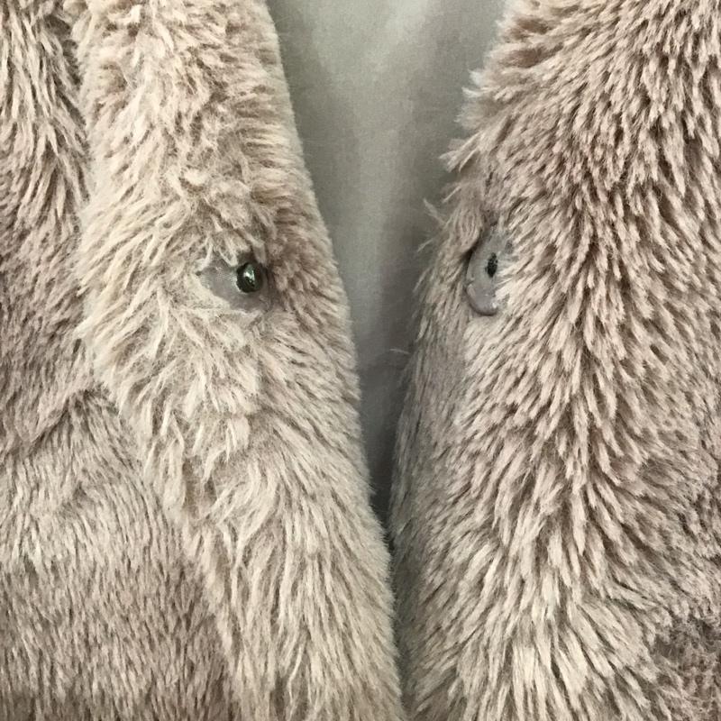 アースミュージックアンドエコロジー earth music&ecology ジャケット、上着 ジャケット、ブレザー 1C97L0Z0500 ファーロングコート FREE 無地 桃 / ピンク /  レディース USED 古着 中古 10144976