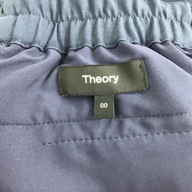 セオリー theory パンツ スラックス 無地 紺 / ネイビー /  レディース USED 古着 中古 10147204
