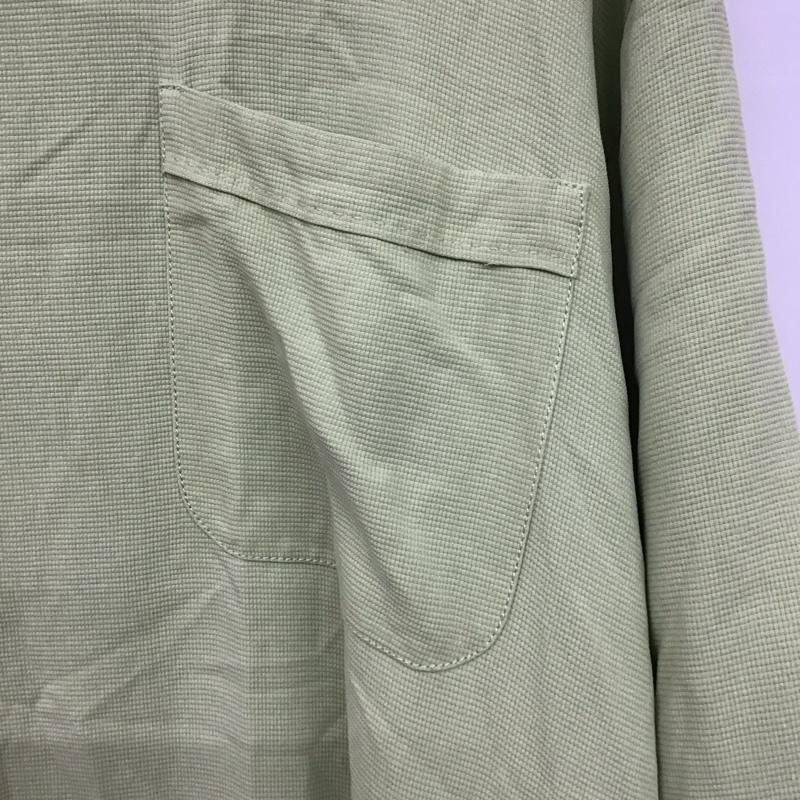 トミーバハマ Tommy Bahama シャツ、ブラウス 半袖 半袖シャツ 無地シャツ ポケットシャツ アロハシャツ XL 無地 緑 / グリーン /  メンズ USED 古着 中古 10130143