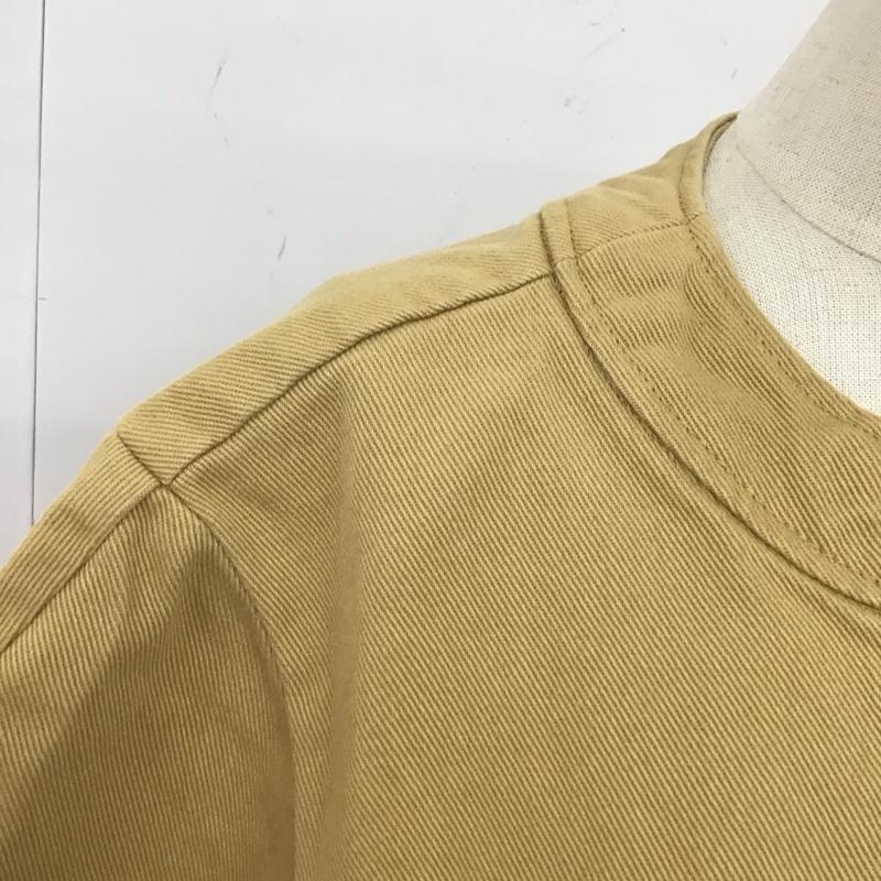 スライ SLY セットアップ セットアップ 030BS430-0920 STITCH WORK ROUNDISH JK ミディスカート ペンシルシルエット 1 無地 ベージュ / ベージュ /  レディース USED 古着 中古 10112955