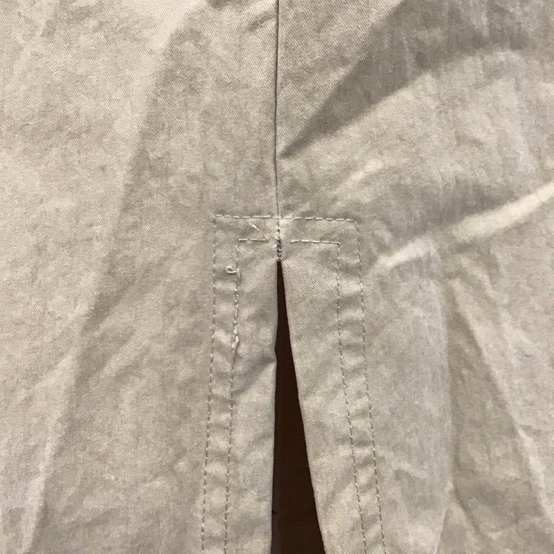 ザラ ZARA ワンピース ロングスカート 7385 111 743 カシュクール ベルト付き スリット 七分袖 S 無地 ベージュ / ベージュ /  レディース USED 古着 中古 10122557