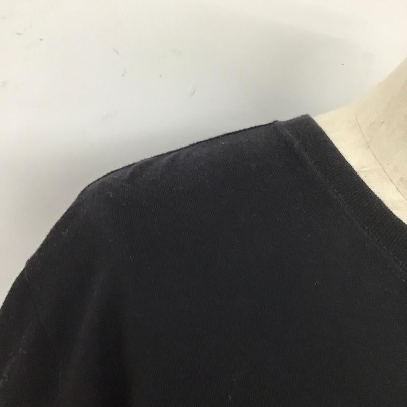 ステューシー STUSSY Tシャツ 半袖 半袖カットソー プリントTシャツ クルーネックカットソー L プリント 黒 / ブラック /  メンズ USED 古着 中古 10127151
