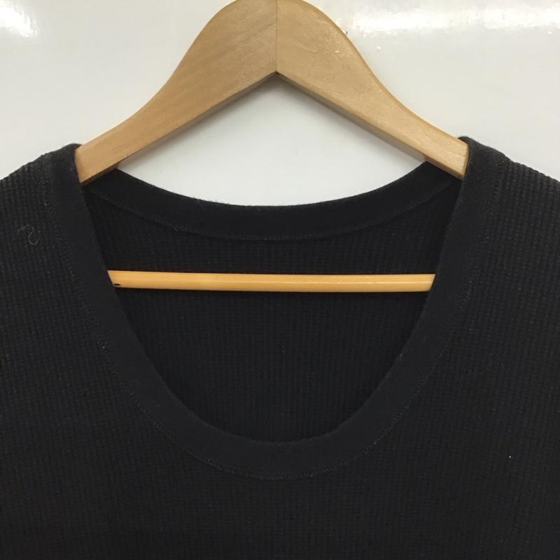 ミラオーウェン Mila Owen カットソー 長袖 09WCT221160 1 無地 黒 / ブラック /  レディース USED 古着 中古 10148595