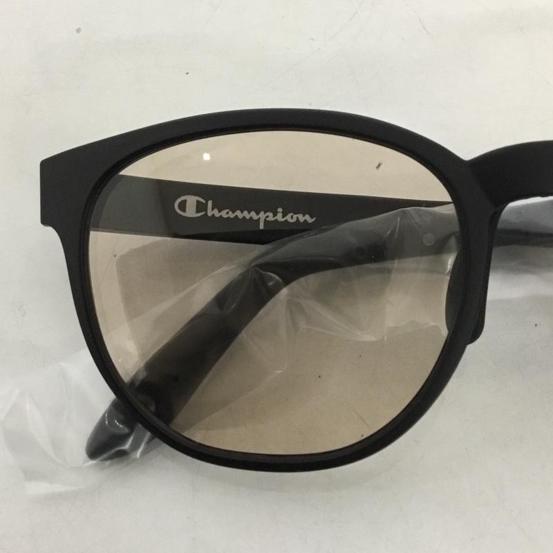 チャンピオン Champion めがね・サングラス サングラス EvLT2113 Ever3 カラーレンズ ワンポイント 黒 / ブラック /  メンズ USED 古着 中古 10129348