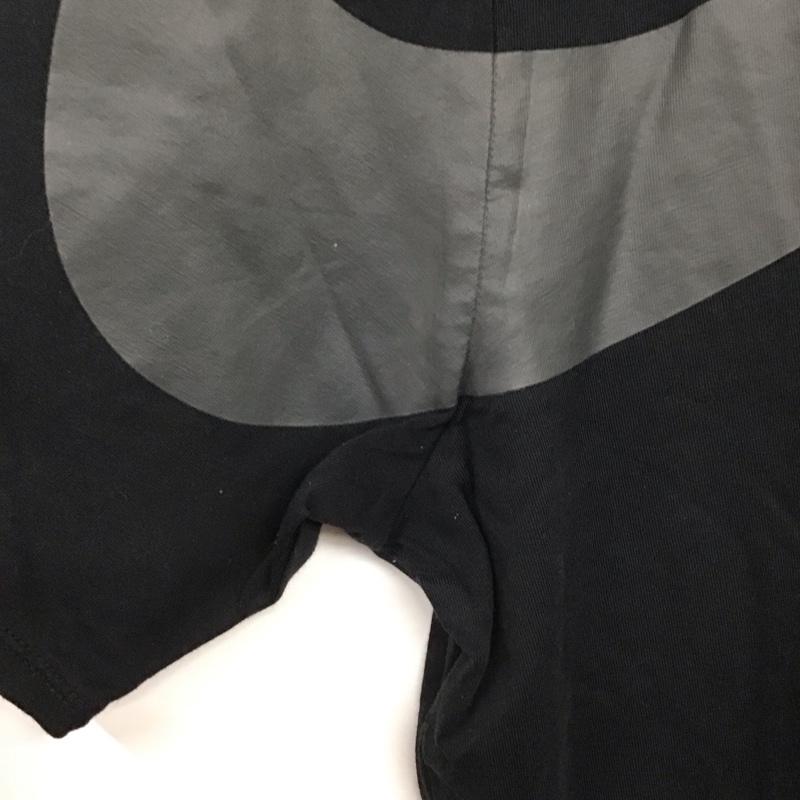 ナイキ NIKE Tシャツ 半袖 856491-010 ドロップテールオーバーサイズスウッシュ 半袖Tシャツ プリントTシャツ S ロゴ、文字 黒 / ブラック /  メンズ USED 古着 中古 10139530