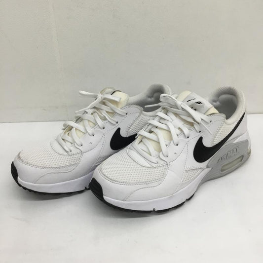 ナイキ NIKE スニーカー スニーカー CD5432-101 エアマックス エクシー 25.0cm ロゴ、文字 白 / ホワイト /  レディース USED 古着 中古 10106168