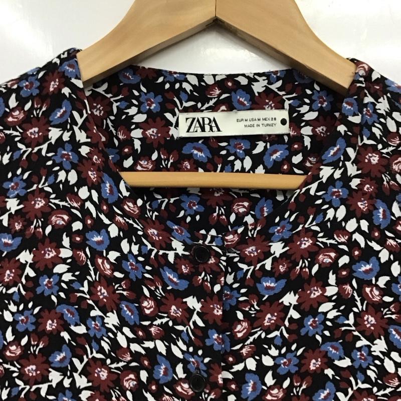 ザラ ZARA ワンピース ロングスカート 4886/262/606 M 総柄 X 花柄 マルチカラー / マルチカラー /  レディース USED 古着 中古 10131478