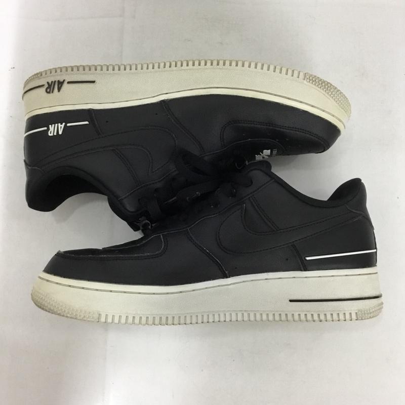 ナイキ NIKE スニーカー スニーカー CJ1379-001 AIR FORCE 1 07 LV8 3 27cm 27.0cm ロゴ、文字 黒 / ブラック / X 白 / ホワイト /  メンズ USED 古着 中古 10136468