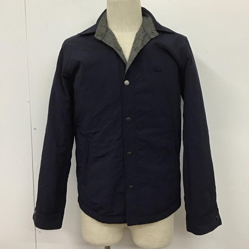 ラコステ LACOSTE ジャケット、上着 ジャケット、ブレザー CH231EL 中綿リバーシブルシャツジャケット ワニ S チェック 紺 / ネイビー / X 黒 / ブラック / X 灰 / グレー / X 緑 / グリーン /  メンズ USED 古着 中古 10107921