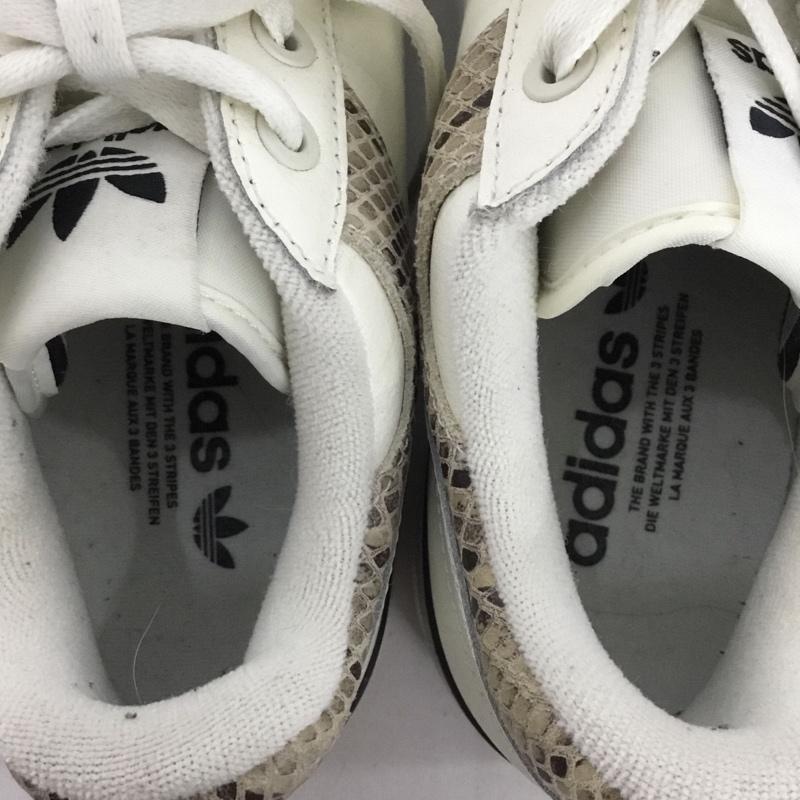 アディダス adidas スニーカー スニーカー HQ1985 FORUM BOLD W 24.5cm 24.5cm ロゴ、文字 アイボリー / アイボリー / X 黒 / ブラック / X 茶 / ブラウン /  レディース USED 古着 中古 10144826