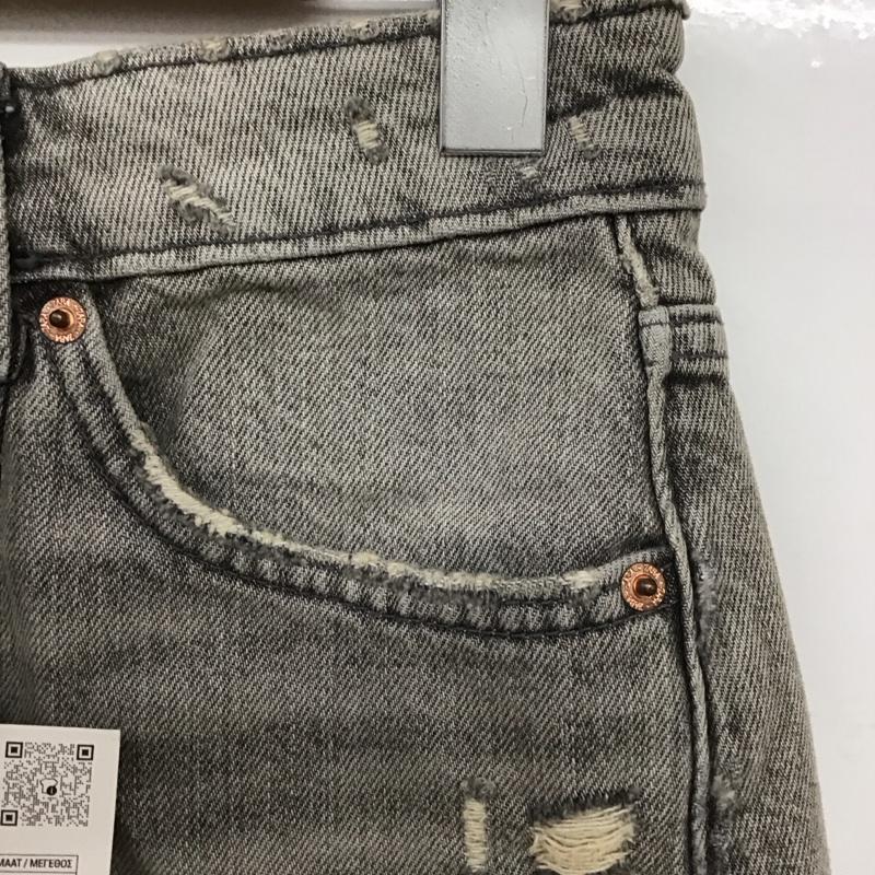 ザラ ZARA パンツ ショートパンツ 3660/079/802 34 無地 灰 / グレー /  レディース USED 古着 中古 10149050