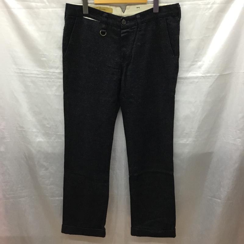 バックボーン BACK BONE パンツ スラックス BB12FW-P13 コットン ウール M 無地 紺 / ネイビー /  メンズ USED 古着 中古 10119174
