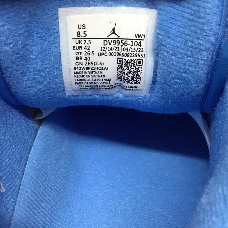 ナイキ NIKE スニーカー スニーカー DV9956-104 AIR JORDAN 2 RETRO LOW 26.5cm 箱有 26.5cm ロゴ、文字 白 / ホワイト / X 水色 / ライトブルー /  メンズ USED 古着 中古 10108850