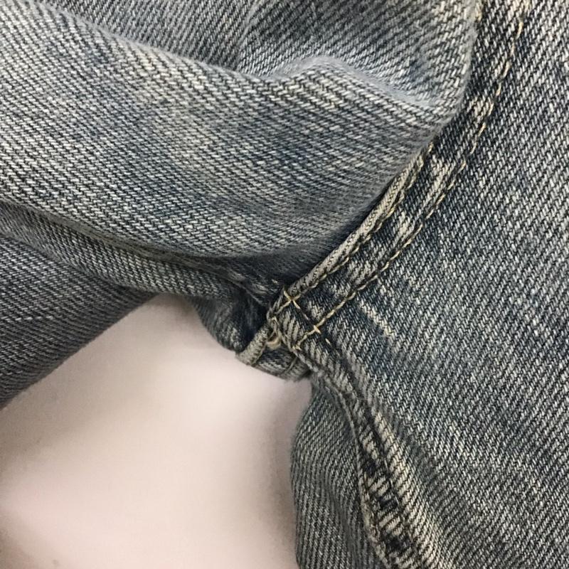 ザラ ZARA パンツ デニム、ジーンズ デニムパンツ ワイドパンツ カジュアルパンツ 38 無地 インディゴ / インディゴ /  レディース USED 古着 中古 10128932