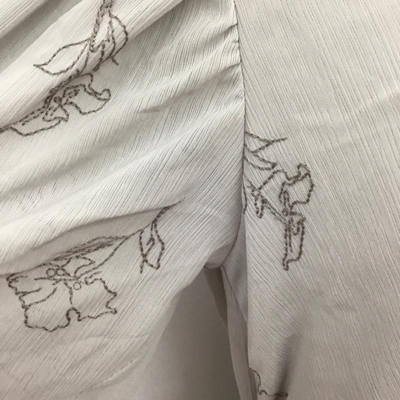 マジェスティックレゴン MAJESTIC LEGON ワンピース ロングスカート 1017069701 エンブロイダリーレディワンピース M 刺繍 灰 / グレー /  レディース USED 古着 中古 10108657