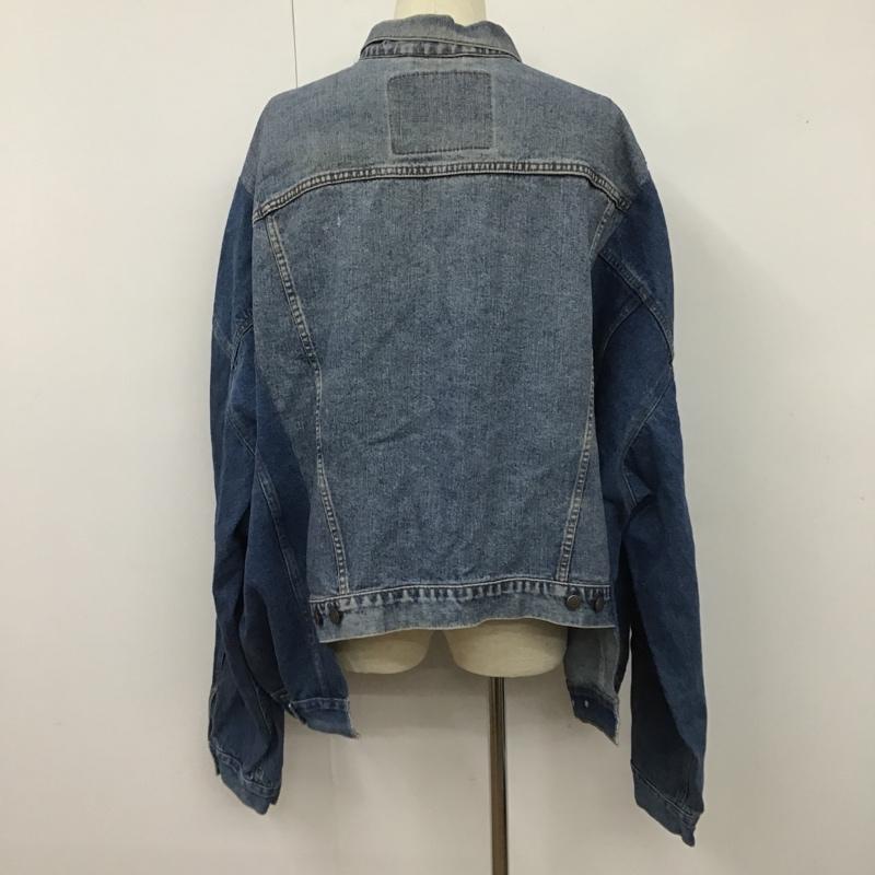 リーバイストラウスアンドコー Levi Strauss & co. ジャケット、上着 ジャケット、ブレザー Gジャン デニムジャケット アウター カジュアルジャケット リメイク 90s メキシコ製 XL 無地 インディゴ / インディゴ /  メンズ USED 古着 中古 10105620