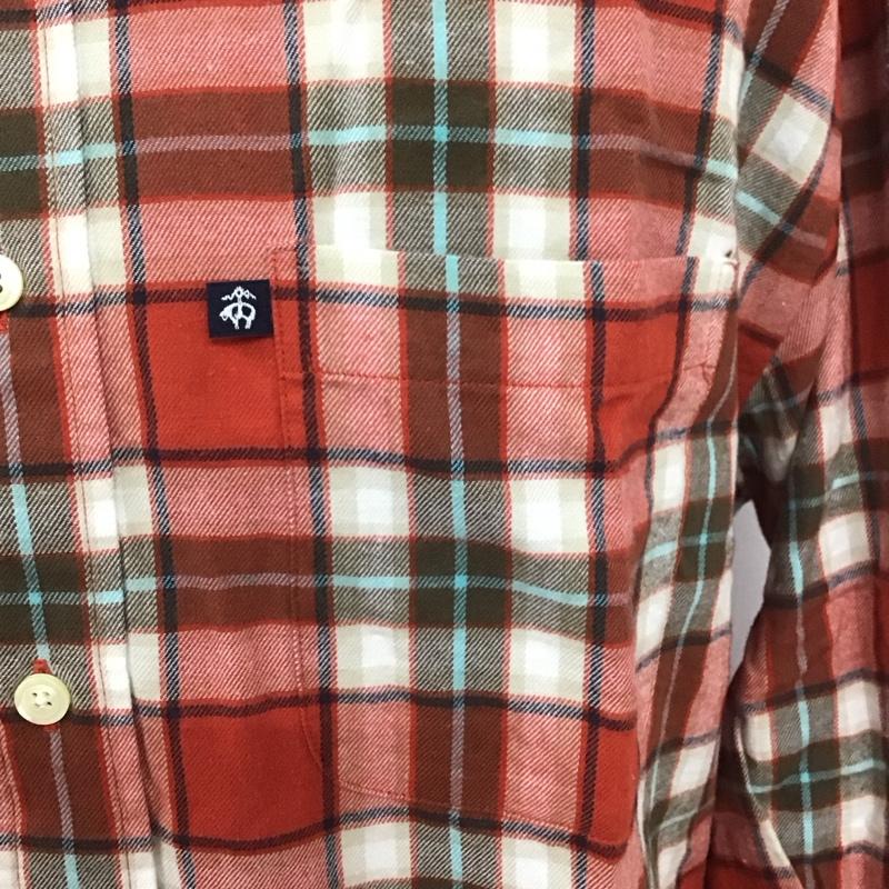 ブルックスブラザーズ BROOKS BROTHERS シャツ、ブラウス 長袖 ボタンダウンシャツ M チェック マルチカラー / マルチカラー /  メンズ USED 古着 中古 10111382