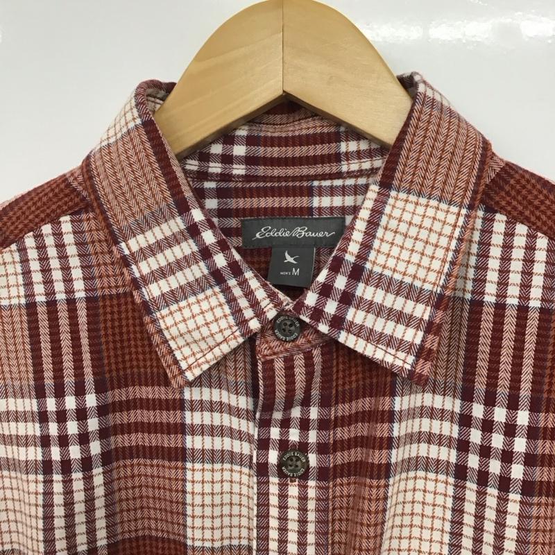 エディーバウアー Eddie Bauer シャツ、ブラウス 長袖 M チェック マルチカラー / マルチカラー /  メンズ USED 古着 中古 10141180