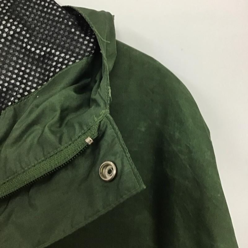 古着 USED ジャケット、上着 ジャケット、ブレザー ジップアップジャケット ナイロンジャケット アウター プルオーバー L ロゴ、文字 カーキ / カーキ /  メンズ USED 古着 中古 10146217