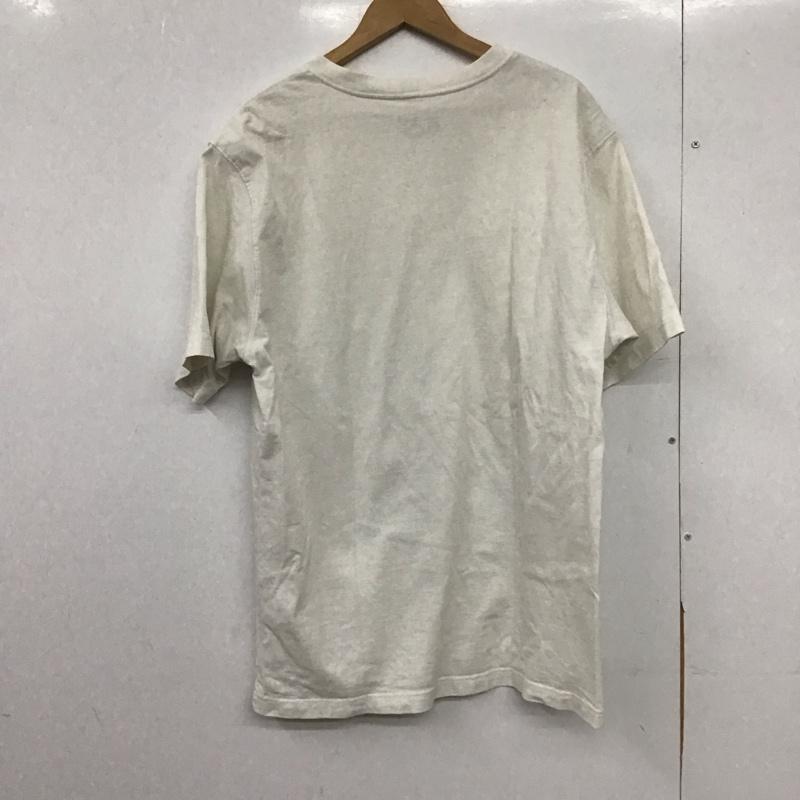 カーハート Carhartt Tシャツ 半袖 半袖カットソー プリントTシャツ クルーネックカットソー M ロゴ、文字 白 / ホワイト /  メンズ USED 古着 中古 10148543