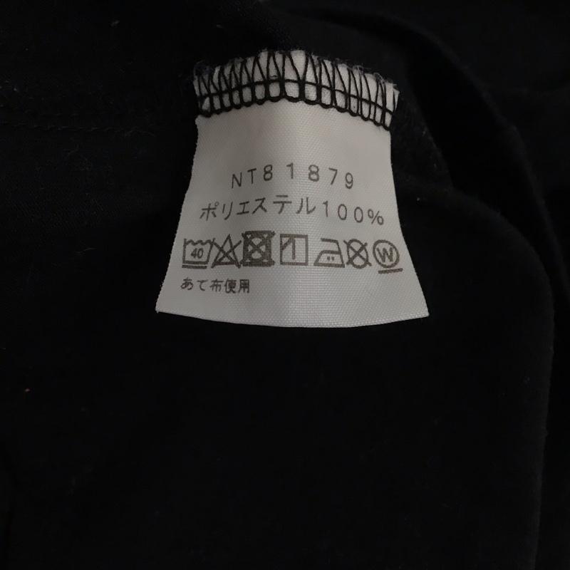 ザノースフェイス THE NORTH FACE Tシャツ 半袖 nt81879 半袖カットソー プリントTシャツ M ロゴ、文字 黒 / ブラック /  メンズ USED 古着 中古 10123762