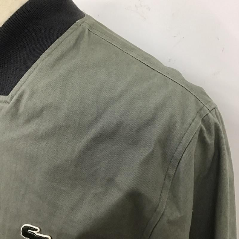 ラコステ ライブ LACOSTE L!VE ジャケット、上着 ジャンパー、ブルゾン BH2390 ワニ ワッペン ワンポイント 灰 / グレー /  メンズ USED 古着 中古 10119791