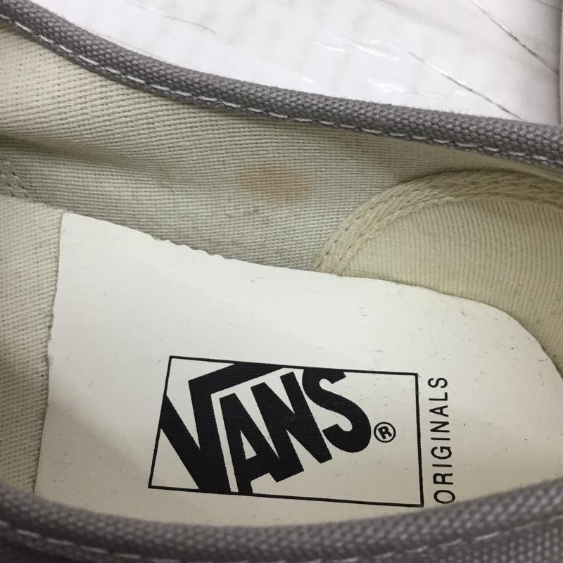 バンズ VANS スニーカー スニーカー 721356 ローカット 27cm 27.0cm ロゴ、文字 青 / ブルー / X 灰 / グレー /  メンズ USED 古着 中古 10121847