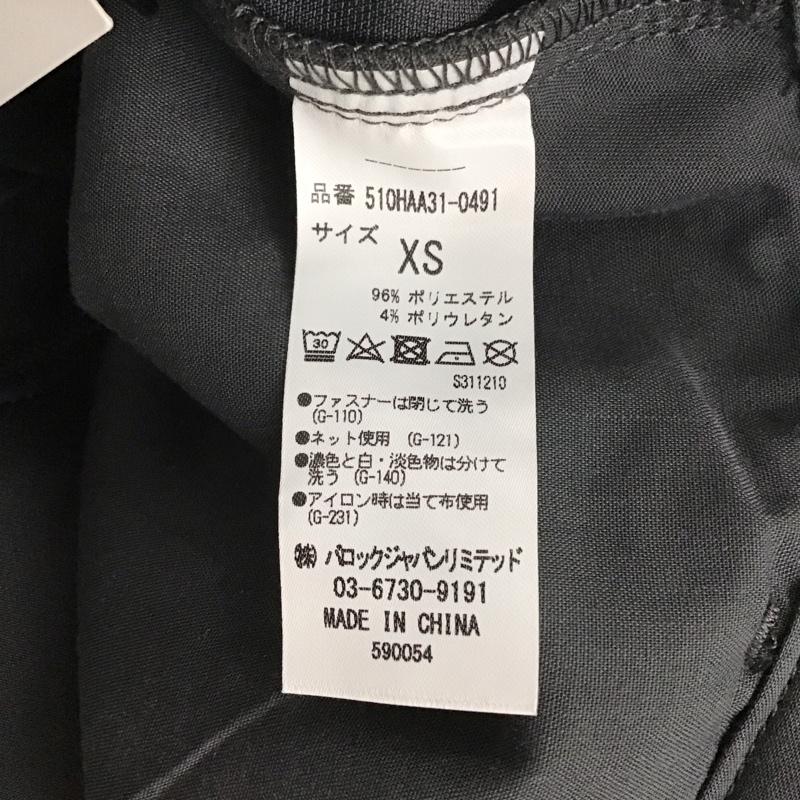 ラグア ジェム LAGUA GEM パンツ スラックス 510HAA31-0491 ASYMMETRY RIBON フレアパンツ XS 無地 灰 / グレー /  レディース USED 古着 中古 10134227