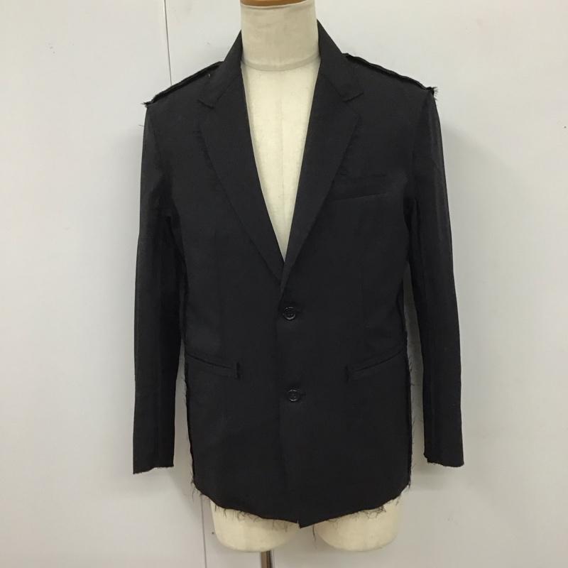 オールモストブラック ALMOSTBLACK ジャケット、上着 ジャケット、ブレザー 1 無地 黒 / ブラック /  メンズ USED 古着 中古 10117133