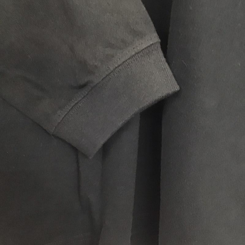 カオス フィッシング クラブ Chaos Fishing Club Tシャツ 長袖 長袖カットソー プリントTシャツ クルーネック L ロゴ、文字 黒 / ブラック /  メンズ USED 古着 中古 10140104