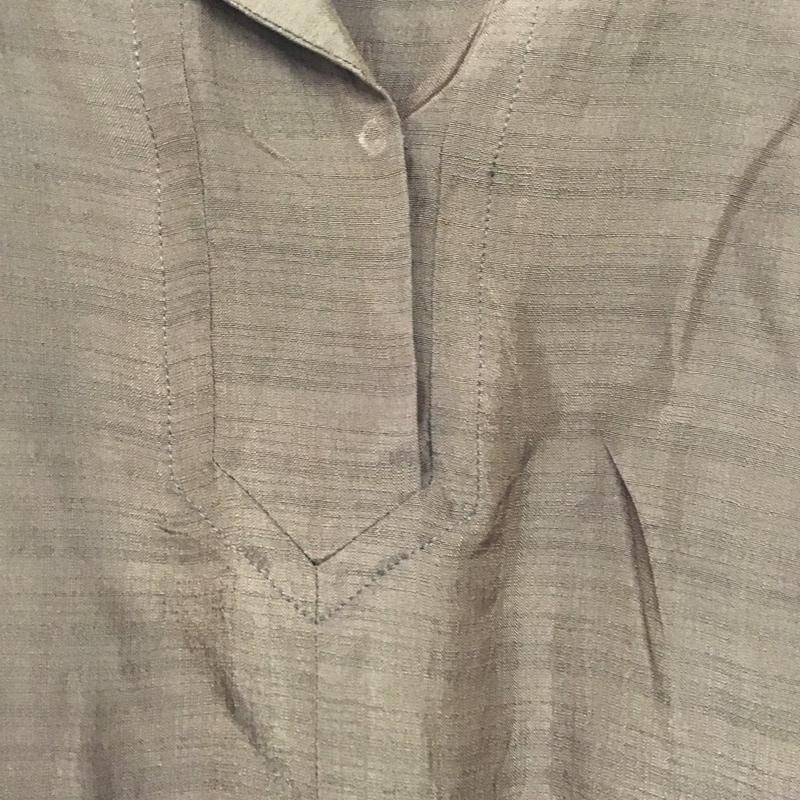 ポールスミス Paul Smith シャツ、ブラウス 半袖 ノースリーブ 無地 茶 / ブラウン /  レディース USED 古着 中古 10146132