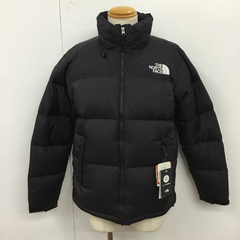 ザノースフェイス THE NORTH FACE ジャケット、上着 ジャンパー、ブルゾン ND91841 NuptseJacket ダウンジャケット アウター XL ロゴ、文字 黒 / ブラック /  メンズ USED 古着 中古 10120662