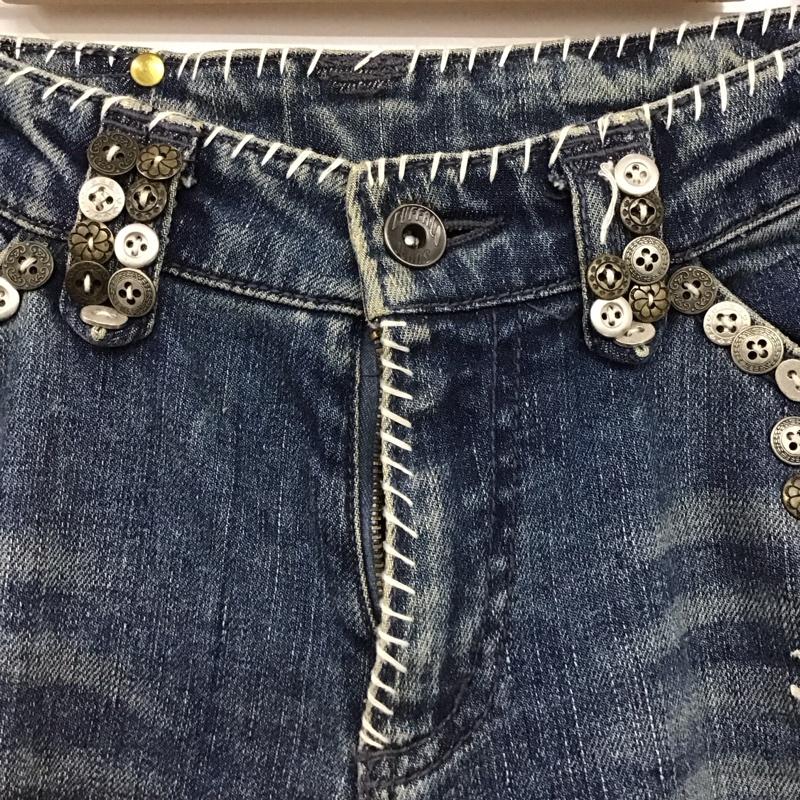 バッファロージーンズ BUFFALO JEANS パンツ デニム、ジーンズ デニムパンツ スリムパンツ カジュアルパンツ ストレッチパンツ  インディゴ / インディゴ /  メンズ USED 古着 中古 10150063