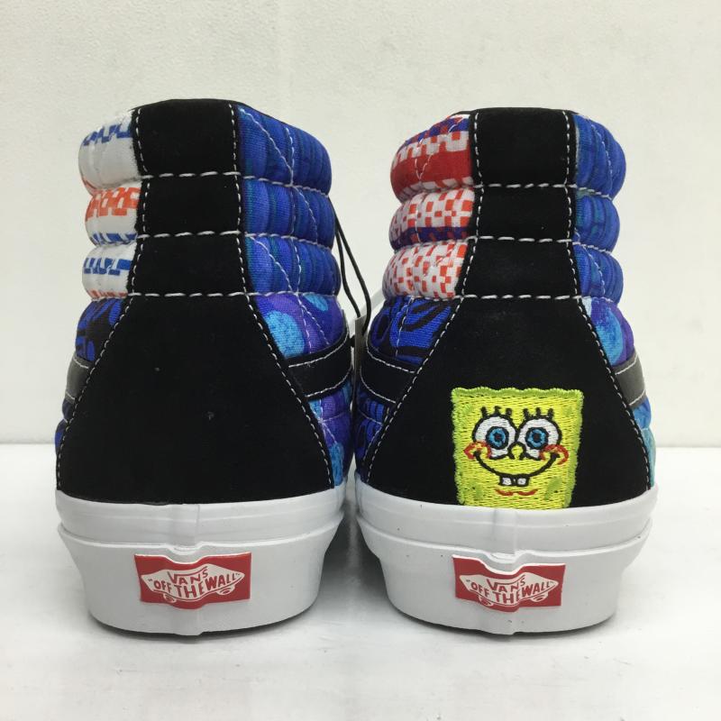 バンズ VANS スニーカー スニーカー SpongeBob スポンジボブ Sk8 Hi 38 DX VN0A54FB9ZP1 27.5cm キャラクター マルチカラー / マルチカラー /  メンズ USED 古着 中古 10108127