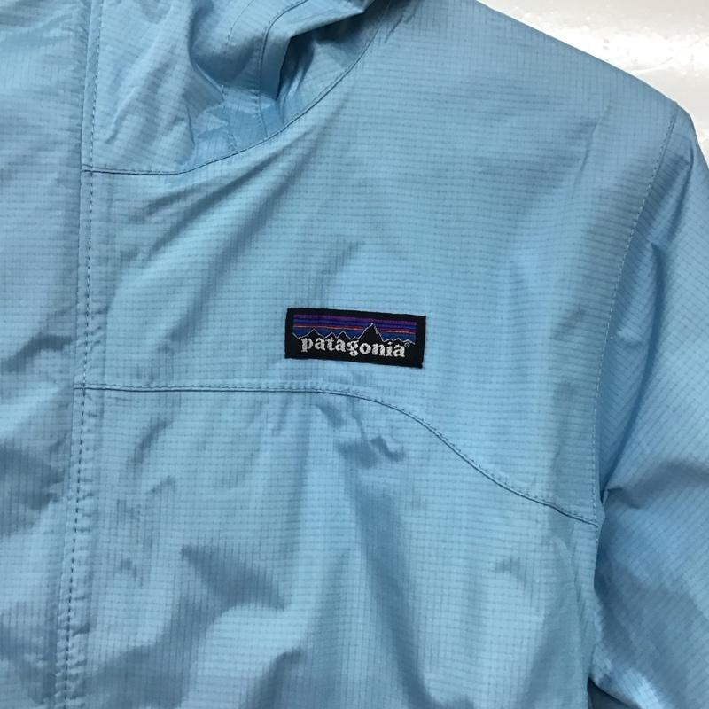パタゴニア patagonia ジャケット、上着 ジャケット、ブレザー 83805SP12 ナイロンジャケット h2 no S ロゴ、文字 水色 / ライトブルー /  レディース USED 古着 中古 10143811