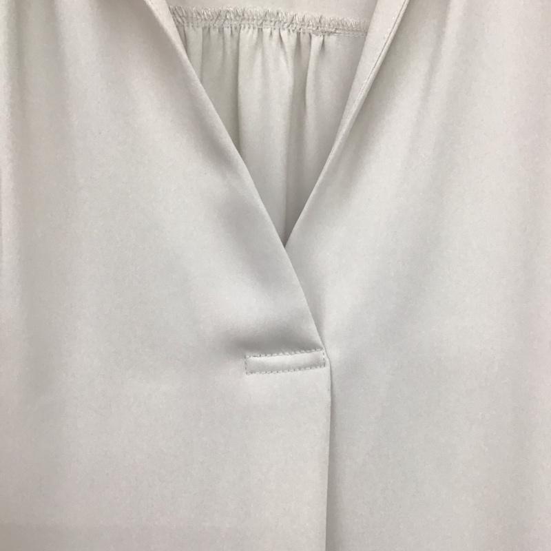 ナチュラルビューティーベーシック NATURAL BEAUTY BASIC カットソー 七分袖 七分丈カットソー シャツ プルオーバー M 無地 アイボリー / アイボリー /  レディース USED 古着 中古 10147638