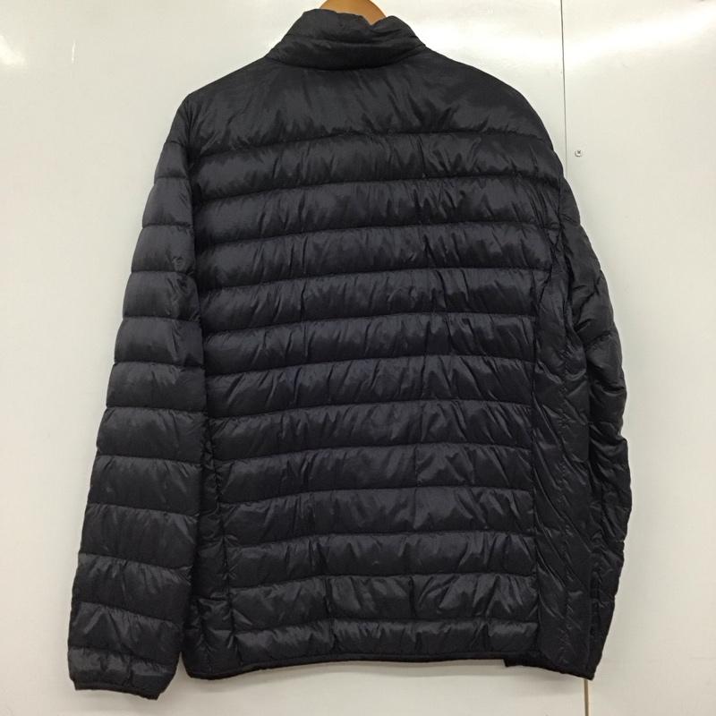 ユニクロ UNIQLO ジャケット、上着 ダウンジャケット 315-072570 ULTRALIGHTDOWN ダウンジャケット アウター XL 無地 紺 / ネイビー /  メンズ USED 古着 中古 10142575