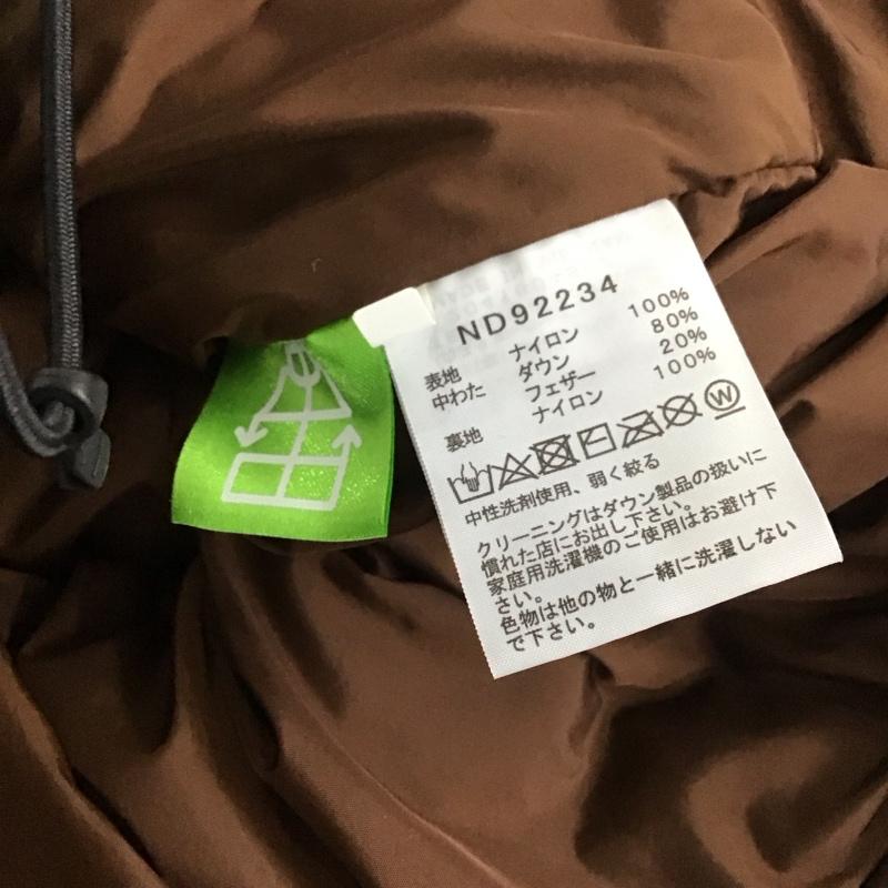 ザノースフェイス THE NORTH FACE ジャケット、上着 ジャケット、ブレザー nd92234 ヌプシジャケット ダウンジャケット アウター S ロゴ、文字 茶 / ブラウン /  メンズ USED 古着 中古 10136128
