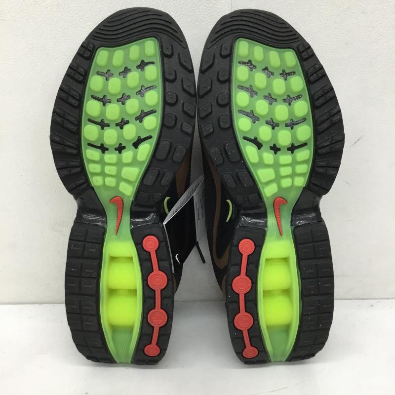 ナイキ NIKE スニーカー スニーカー IB8065-045 AIR MAX DN OFF NOIR/LT LEMON TWIST-LT BRITISH TAN 28.0cm ロゴ、文字 黒 / ブラック / X 紫 / パープル / X 緑 / グリーン /  メンズ USED 古着 中古 10141694