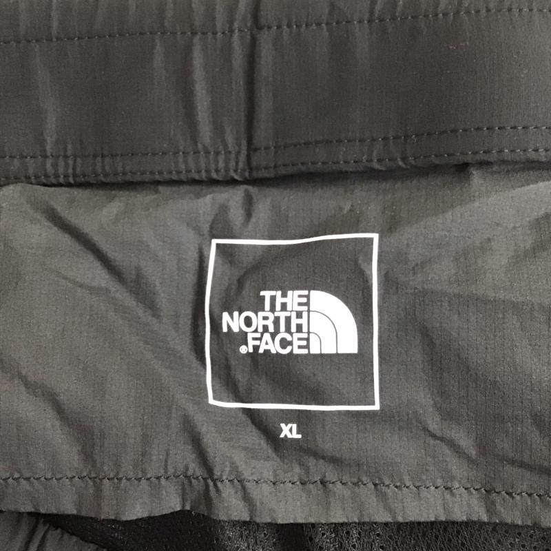 ザノースフェイス THE NORTH FACE ボトムス ボトムス NY82175 レッドランロングパンツ 高機能保温パンツ ランニング XL ロゴ、文字 黒 / ブラック /  メンズ USED 古着 中古 10116515