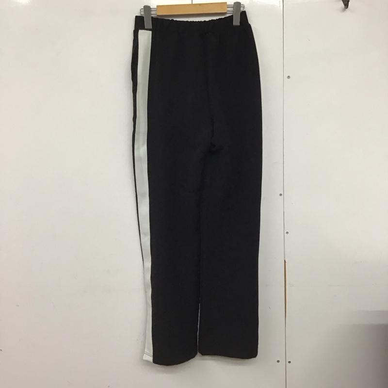 アズールバイマウジー AZUL BY MOUSSY パンツ スラックス 250CSA81-552D CLUB AZUL LINE SLIT JERSEY PT S 無地 黒 / ブラック /  レディース USED 古着 中古 10141315