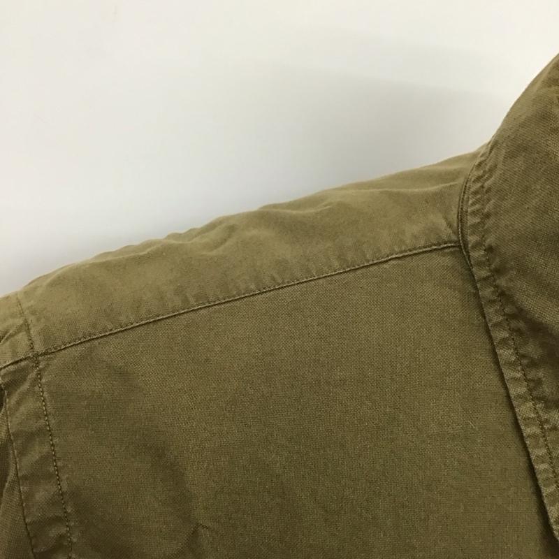 ポロラルフローレン POLO RALPH LAUREN シャツ、ブラウス 長袖 ボタンダウン コットン M ワンポイント カーキ / カーキ /  メンズ USED 古着 中古 10122989